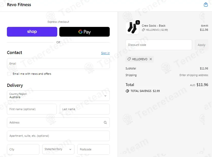 Revo Fitness coupon code: 10% off with HELLOREVO. Tested and valid as 6 months ago.
