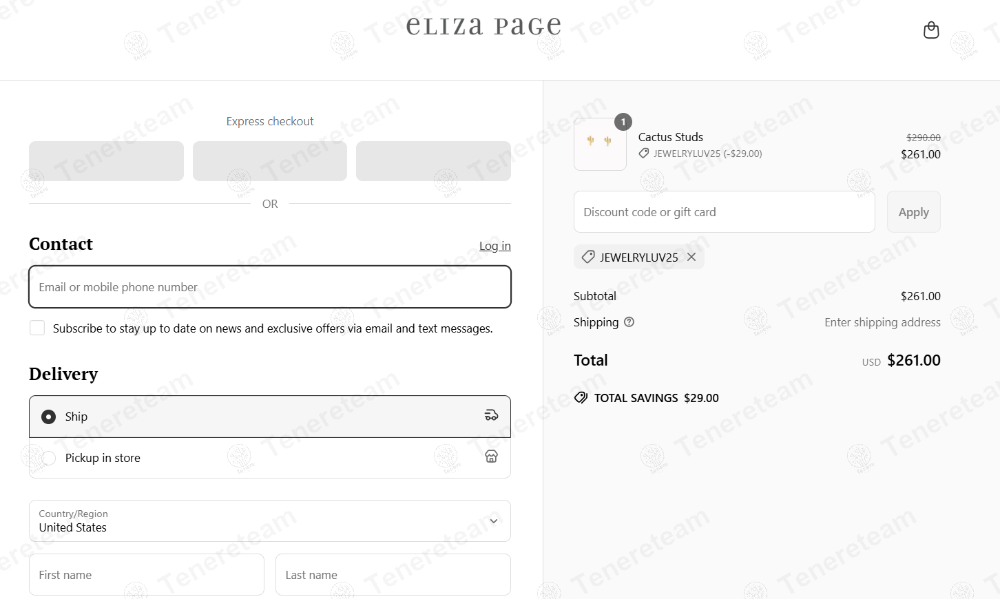 Eliza Page coupon code: 10% off with JEWELRYLUV25. Tested and valid as 1 year ago.