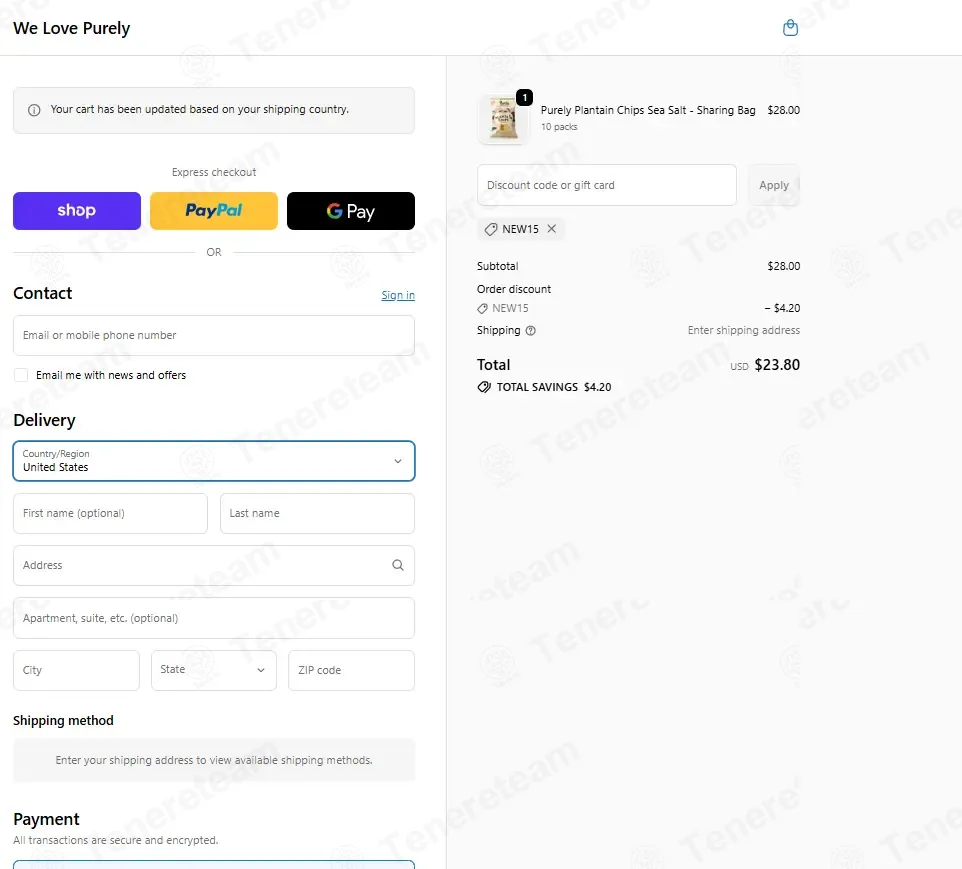 We Love Purely coupon code: 15% off with NEW15. Tested and valid as 3 weeks ago.