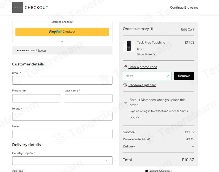 Diamond Nail Supplies coupon code: 10% off with NEW. Tested and valid as 1 week ago.