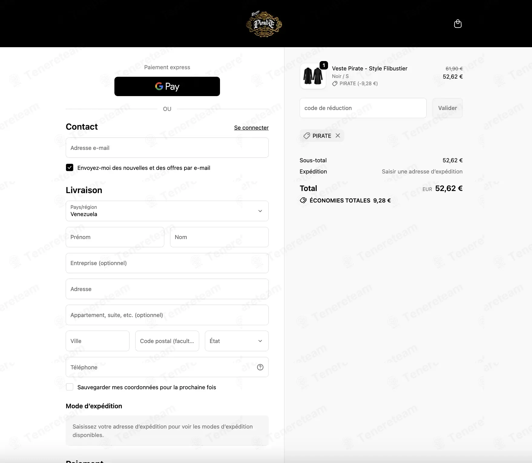 Refuge du Pirate coupon code: 15% off with PIRATE. Tested and valid as 3 weeks ago.
