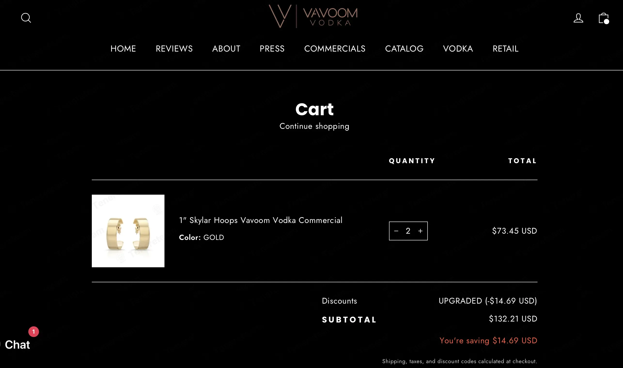 Vavoom Vodka coupon code: 10% off with UPGRADED. Tested and valid as 2 months ago.