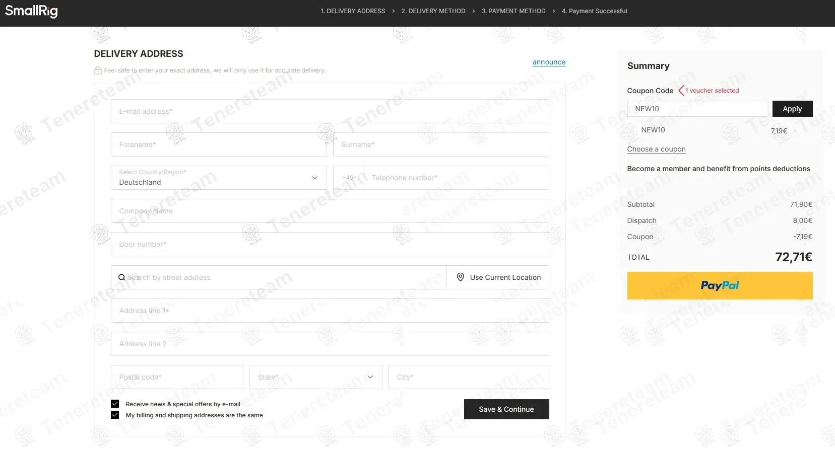 Small Rig JP coupon code: 10% off with NEW10. Tested and valid as 9 months ago.