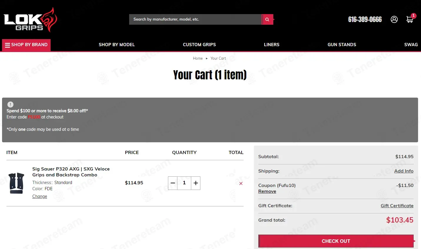 Lok Grips coupon code: 10% off with Fufu10. Tested and valid as 7 months ago.