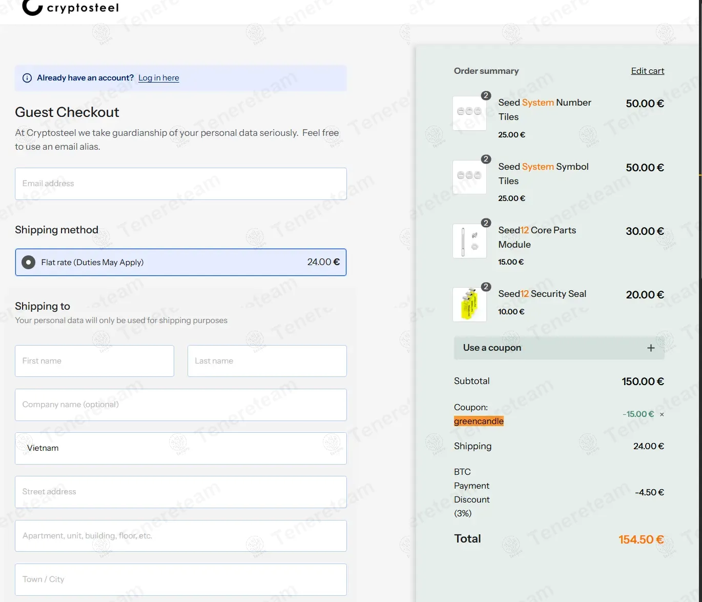 70% OFF Cryptosteel Coupon Codes - January 2026 Promo Codes