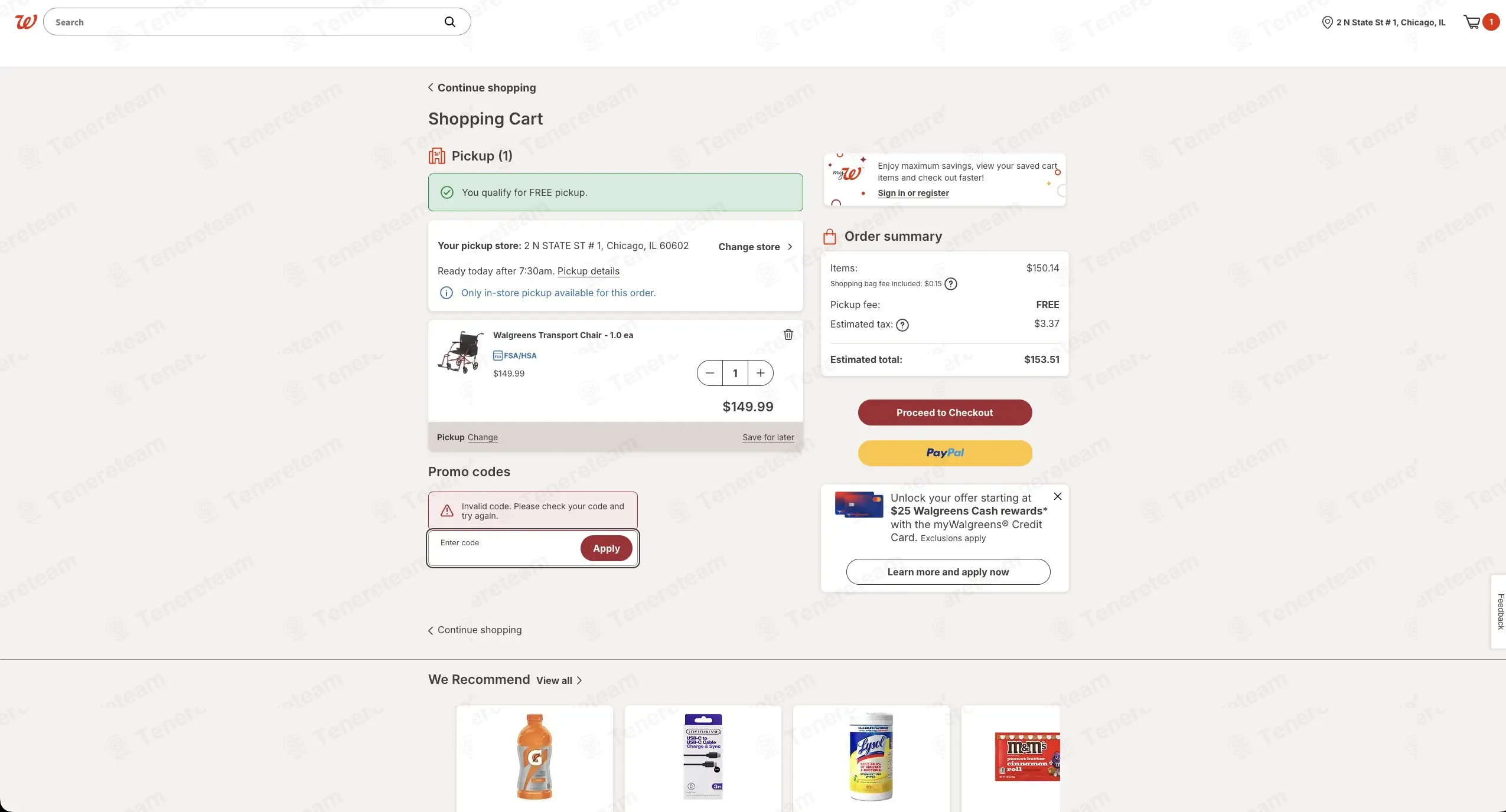 Walgreens coupon code: 25% off with WELCOME25. Tested and valid as 1 month ago.