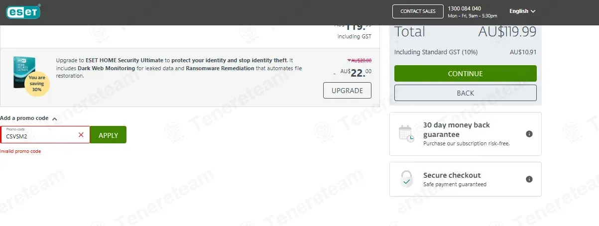 ESET coupon code: 5% off with CSVSM2. Tested and valid as 2 weeks ago.