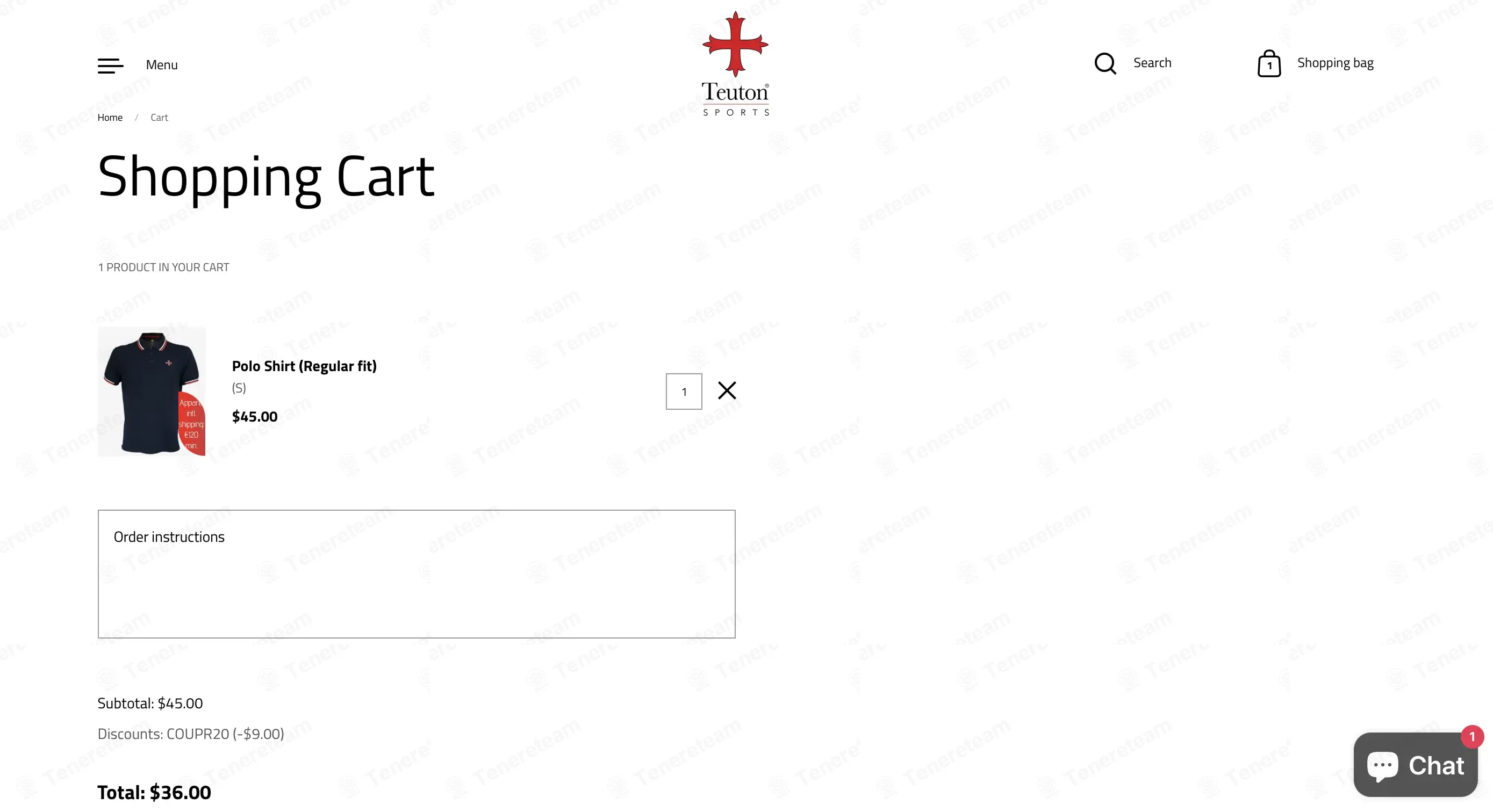Teuton Sports coupon code: 20% off with COUPR20. Tested and valid as 1 week ago.