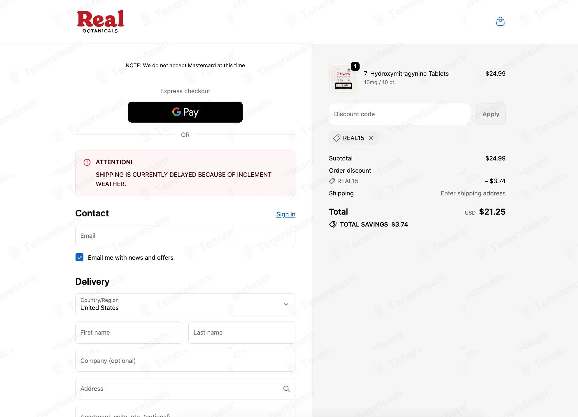 Realbotanicals coupon code re-checked and confirmed working at checkout