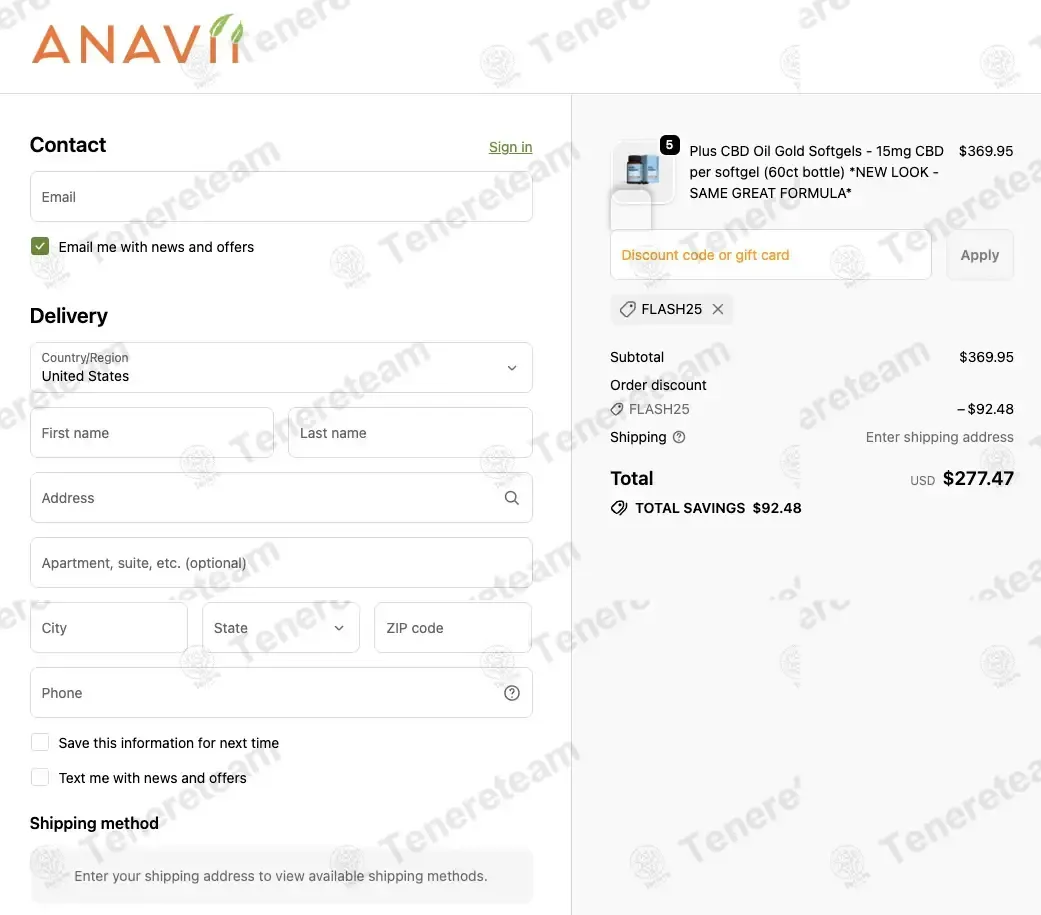 Anavii Market coupon code: 25% off with FLASH25. Tested and valid as 4 weeks ago.