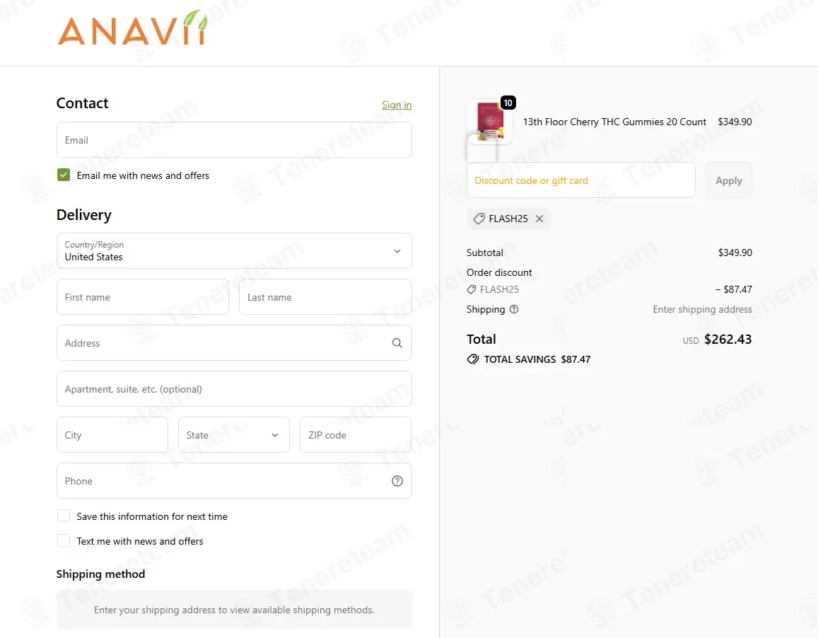 Anavii Market coupon code: 25% off with FLASH25. Tested and valid as 4 weeks ago.