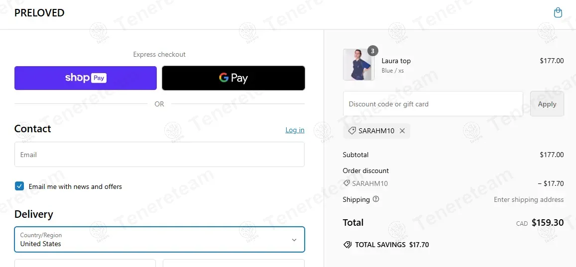 Get Preloved coupon code: 10% off with SARAHM10. Tested and valid as 1 year ago.