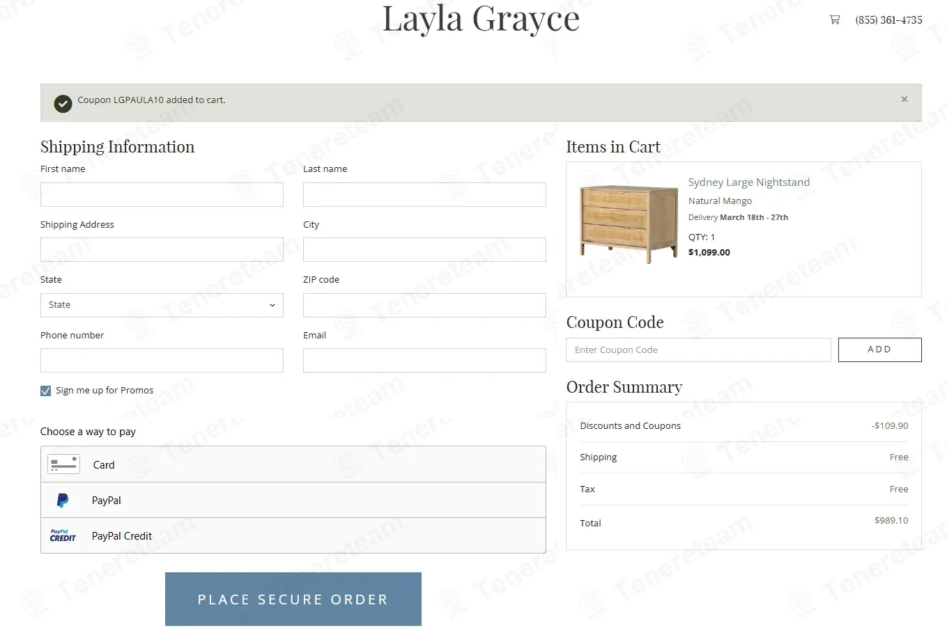 70% OFF Layla Grayce Coupon Codes