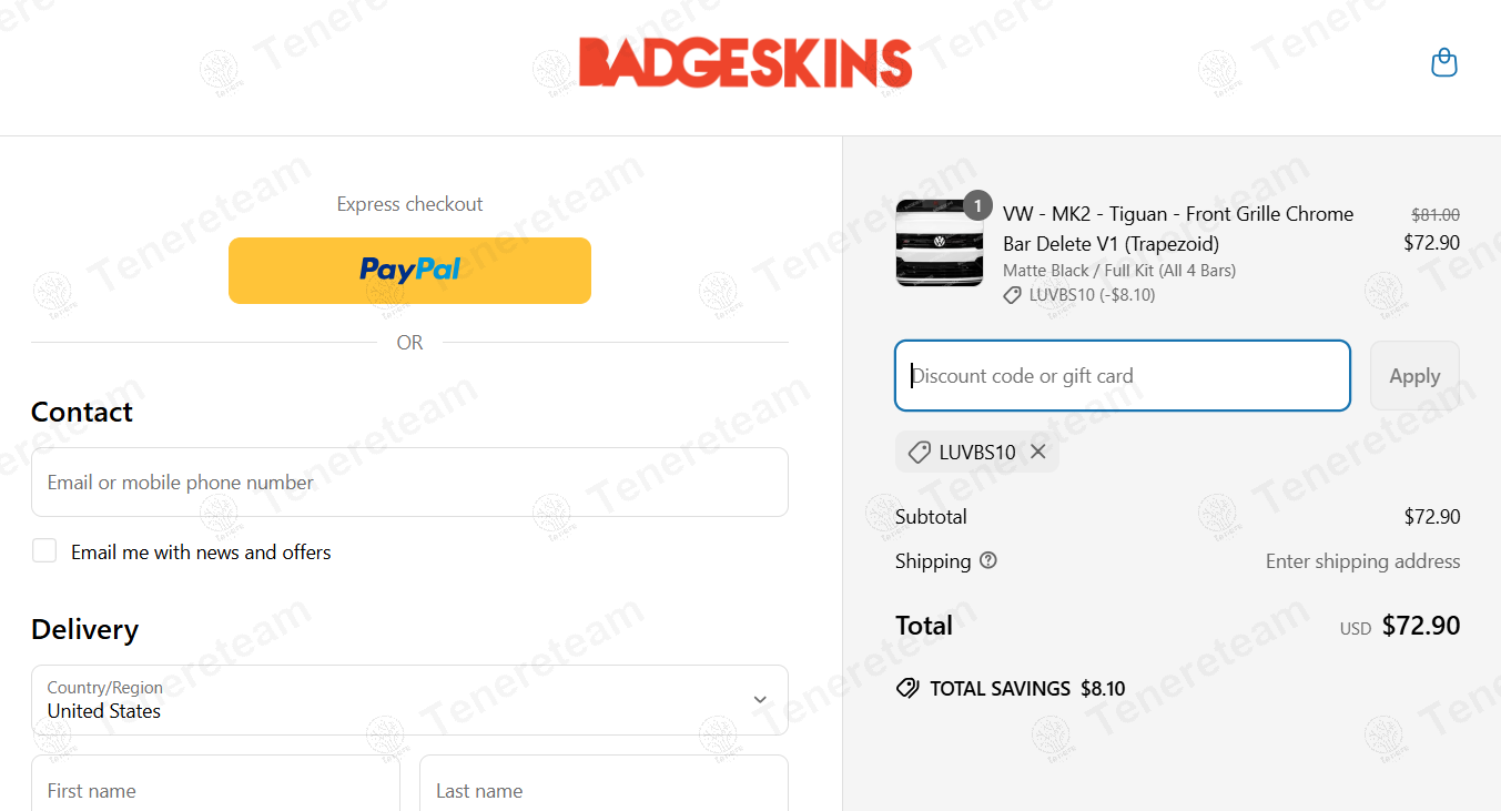 Badgeskins coupon code: 10% off with LUVBS10. Tested and valid as 9 months ago.
