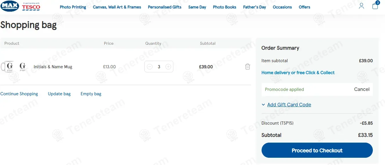 Tesco Photo coupon code: 15% off with TSP15. Tested and valid as 1 year ago.