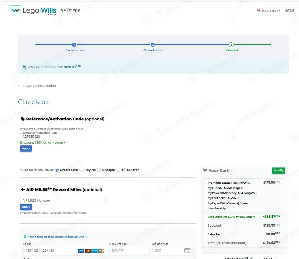 Legal Wills coupon code: 30% off with A27985420. Tested and valid as 1 month ago.
