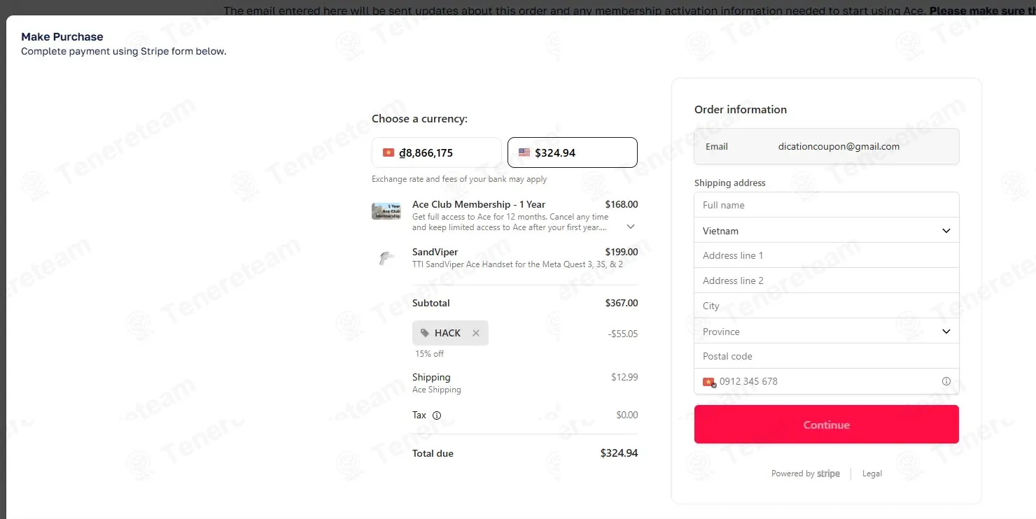 Ace Virtual Shooting Simulator coupon code: 10% off with HACK. Tested and valid as 1 month ago.