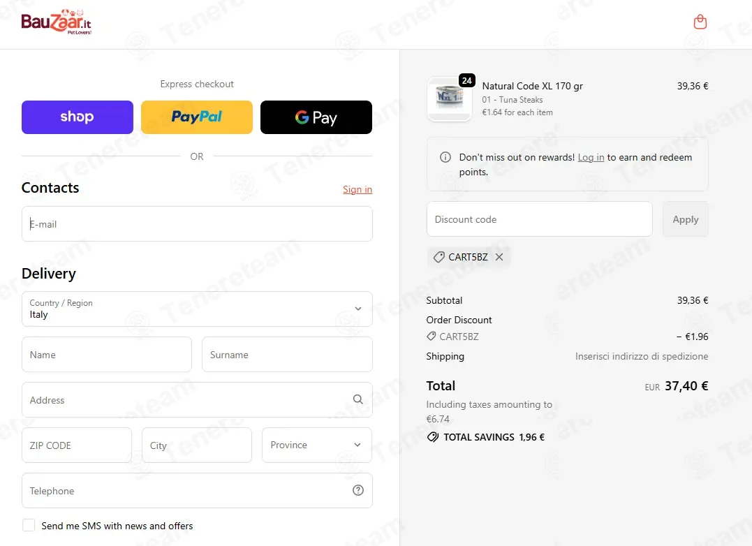 Bauzaar IT coupon code: 5% off with CART5BZ. Tested and valid as 1 month ago.
