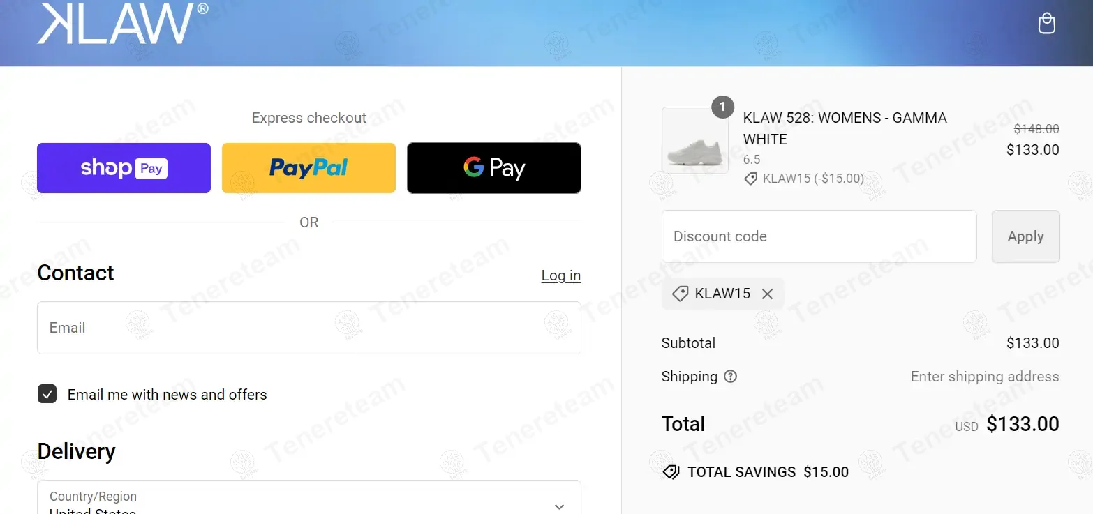 Klaw Footwear coupon code: $15 off with KLAW15. Tested and valid as 1 year ago.