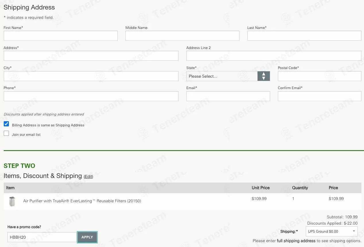 Hamilton Beach coupon code: 20% off with HBBH20. Tested and valid as 1 month ago.