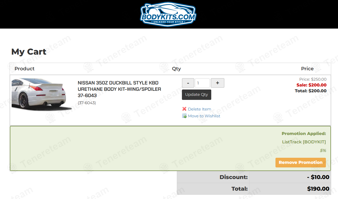 Body Kits coupon code: 5% off with bodykit. Tested and valid as 1 year ago.