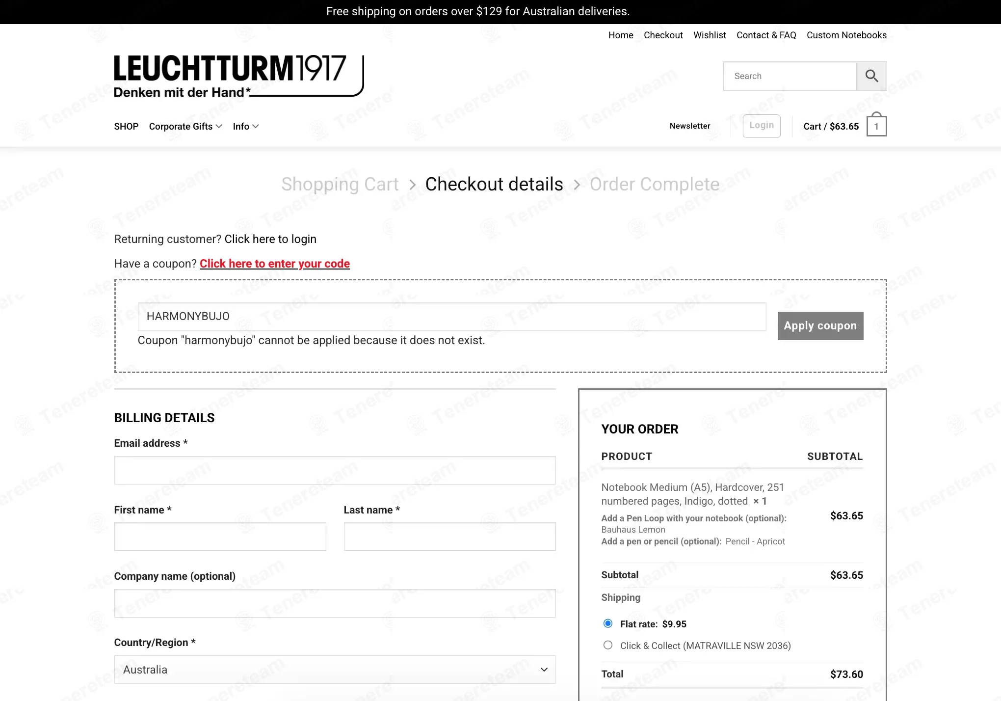 Leuchtturm1917 coupon code: 10% off with HARMONYBUJO. Tested and valid as 5 months ago.