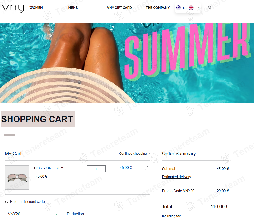 VNY Glasses coupon code: 20% off with VNY20. Tested and valid as 1 year ago.