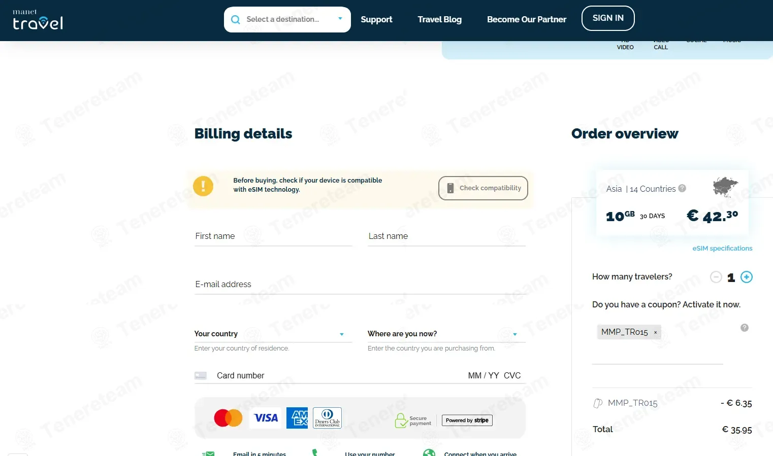 Manet Travel coupon code: 10% off with MMP_JUB10. Tested and valid as 4 months ago.