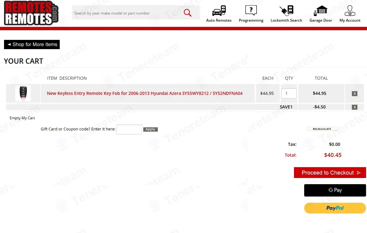 RemotesRemotes.com coupon code: 10% off with SAVE1. Tested and valid as 6 days ago.