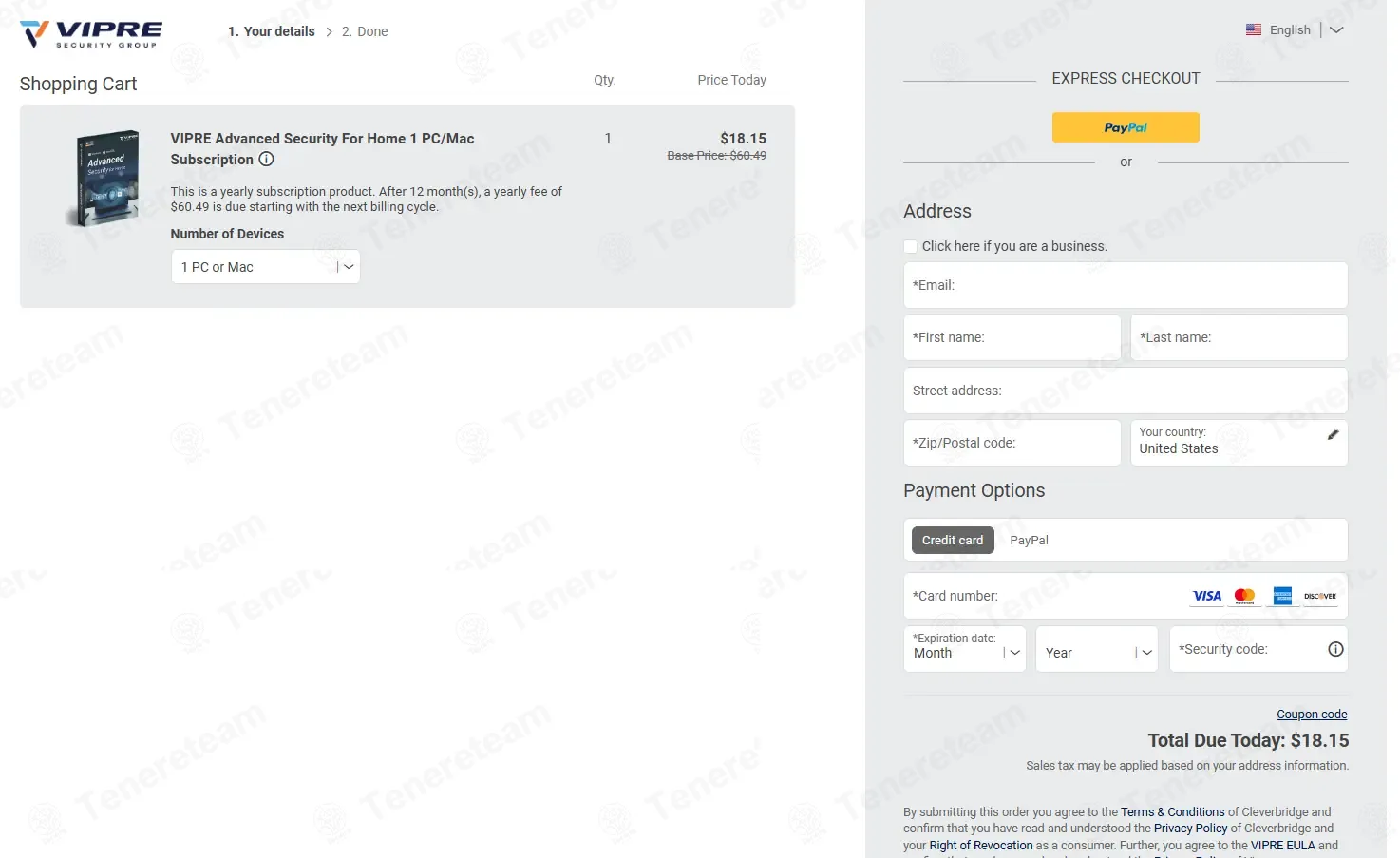 Vipre coupon code: 70% off with ADDL70OFF. Tested and valid as 1 week ago.