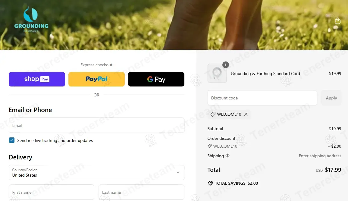 Grounding Company coupon code: 10% off with WELCOME10. Tested and valid as 1 year ago.