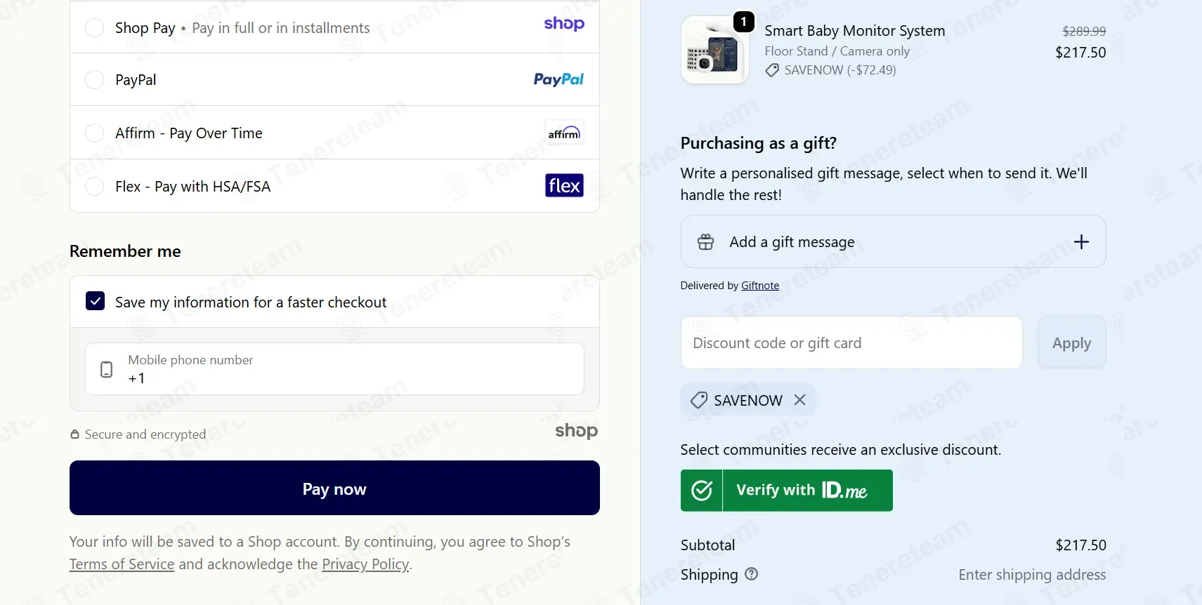 Nanit coupon code: 25% off with SAVENOW. Tested and valid as 2 months ago.