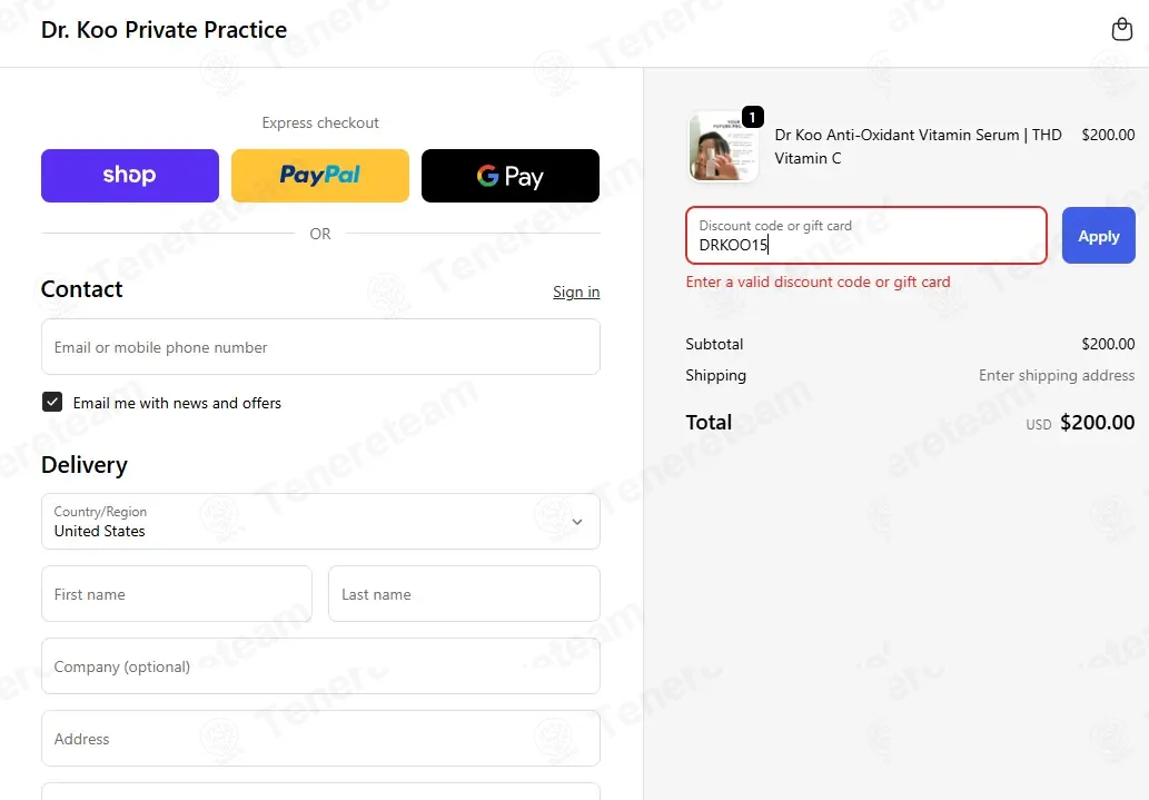 Private Practice By Dr Koo coupon code: 15% off with DRKOO15. Tested and valid as 1 month ago.