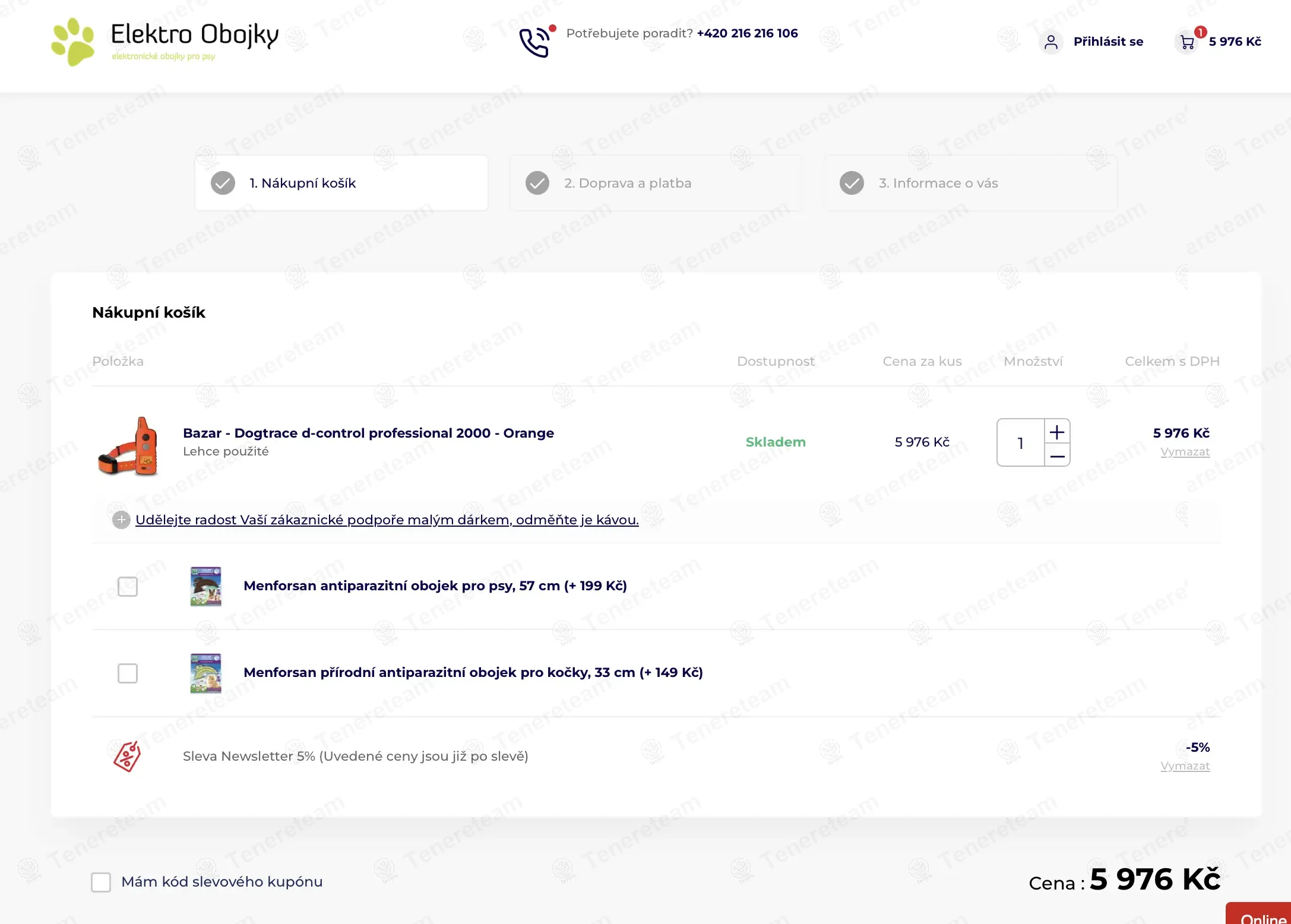 Elektro-obojky CZ apply coupon code