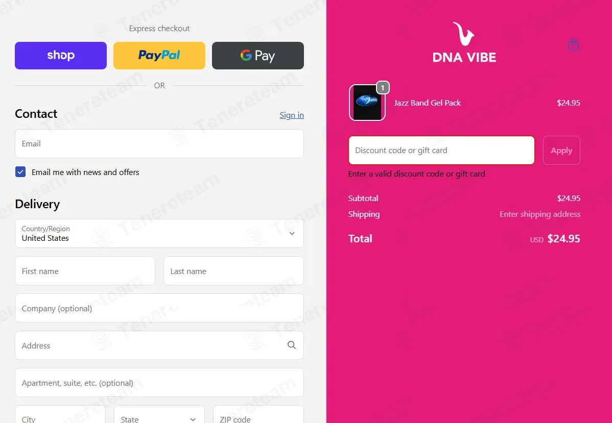DNA Vibe coupon code: 20% off with BEST-GIFT!. Tested and valid as 3 months ago.