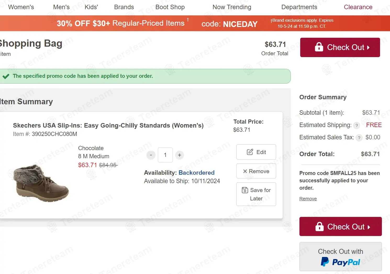 ShoeMall coupon code: 25% off with SMFALL25. Tested and valid as 1 year ago.