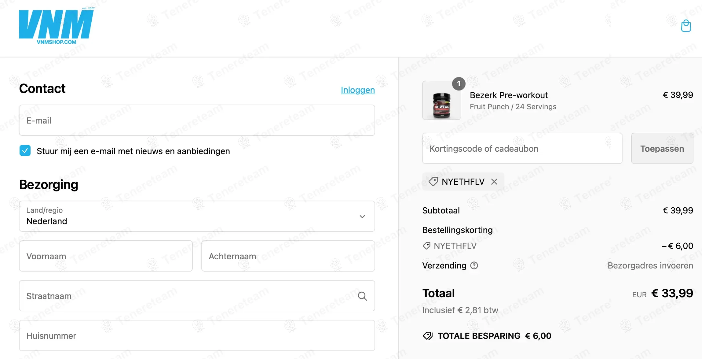 VNM Shop coupon code: 15% off with NYETHFLV. Tested and valid as 1 year ago.