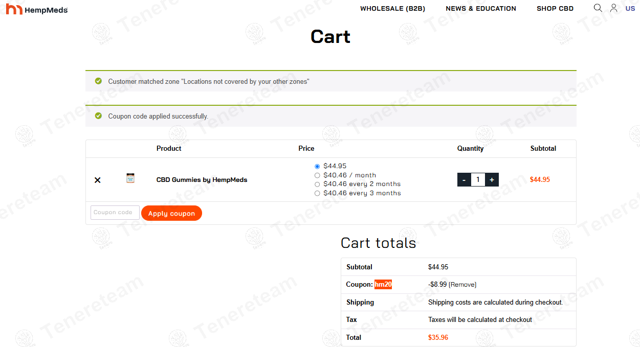 Medical Marijuana coupon code: 20% off with hm20. Tested and valid as 1 year ago.