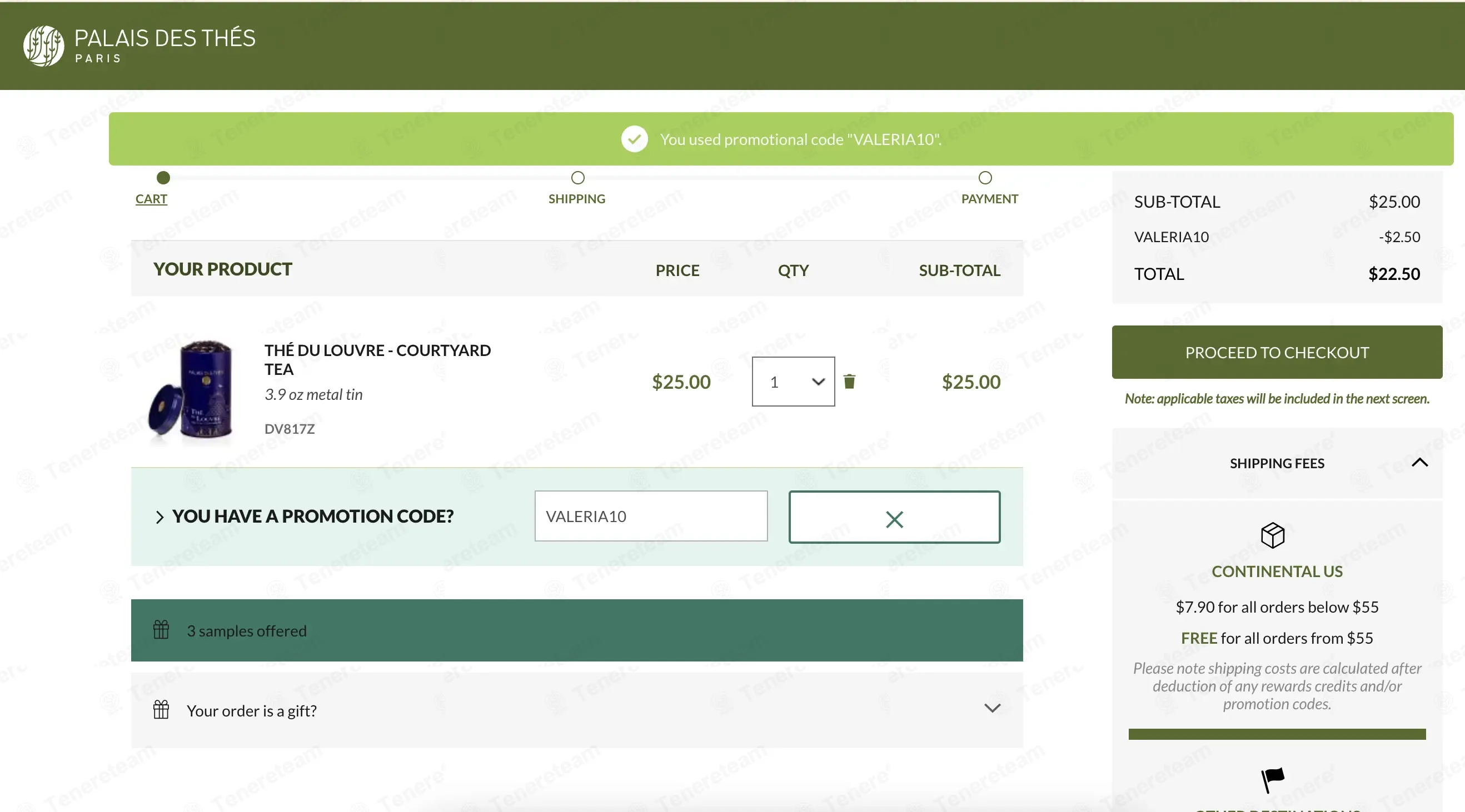 Palaisdesthes USA coupon code: 10% off with VALERIA10. Tested and valid as 1 month ago.