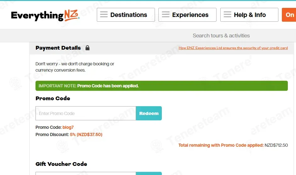 Everything New Zealand coupon code: 5% off with blog7. Tested and valid as 2 months ago.
