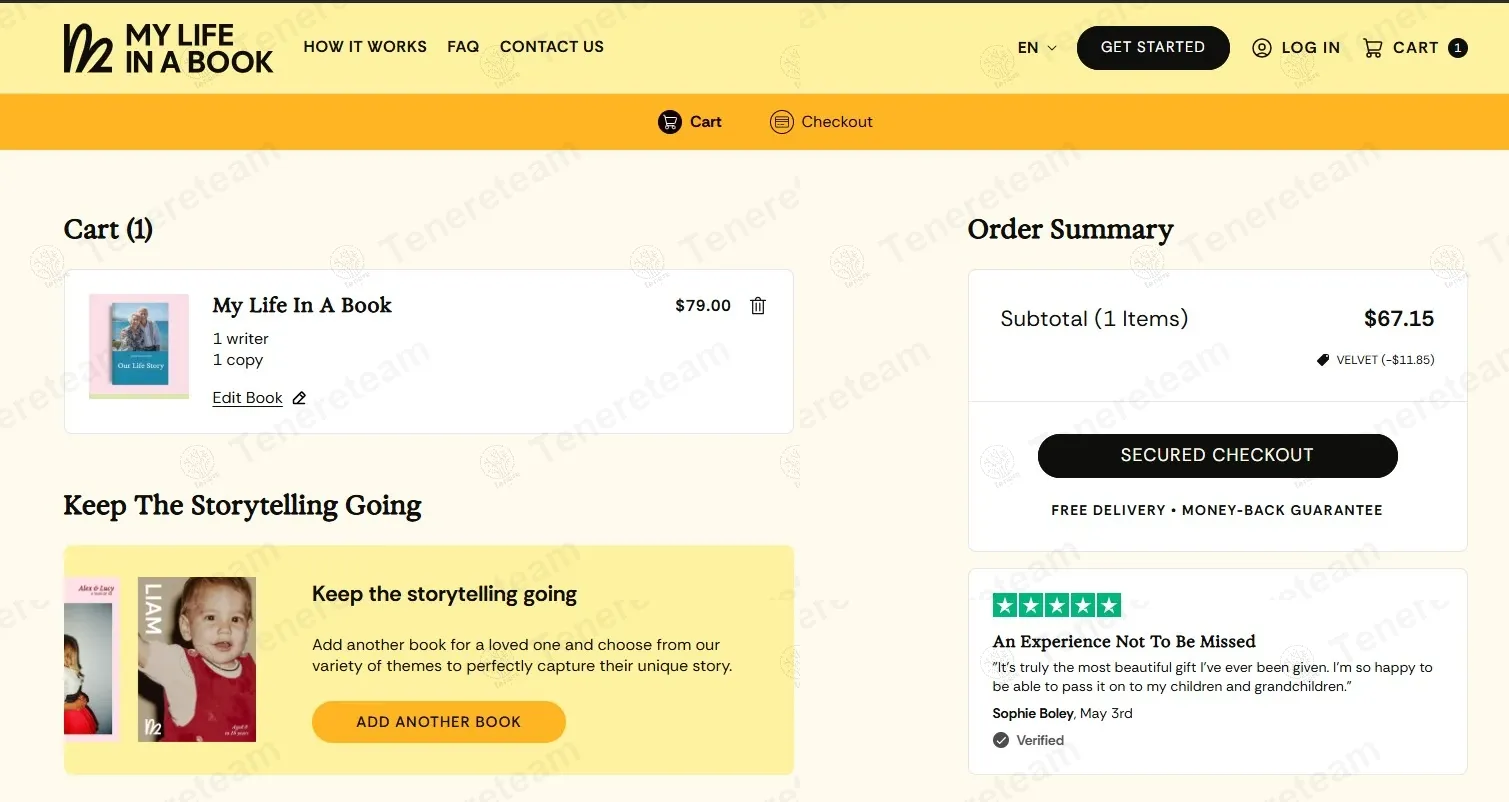 My Life In A Book coupon code: 15% off with VELVET. Tested and valid as 8 months ago.