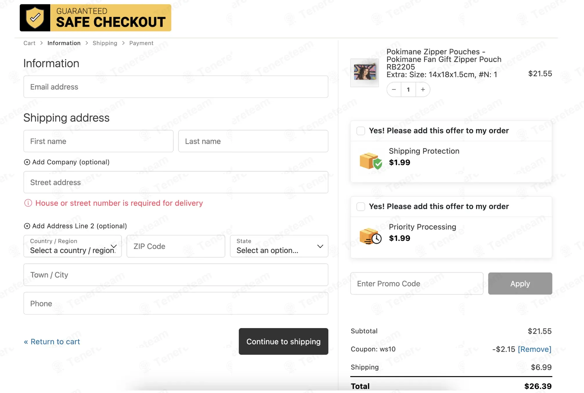 Pokimane Merch coupon code: 10% off with WS10. Tested and valid as 2 weeks ago.