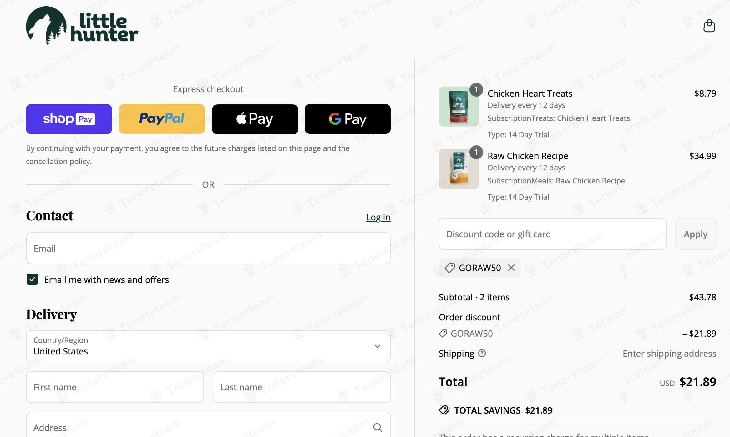 Little Hunter coupon code: 50% off with GORAW50. Tested and valid as 1 year ago.