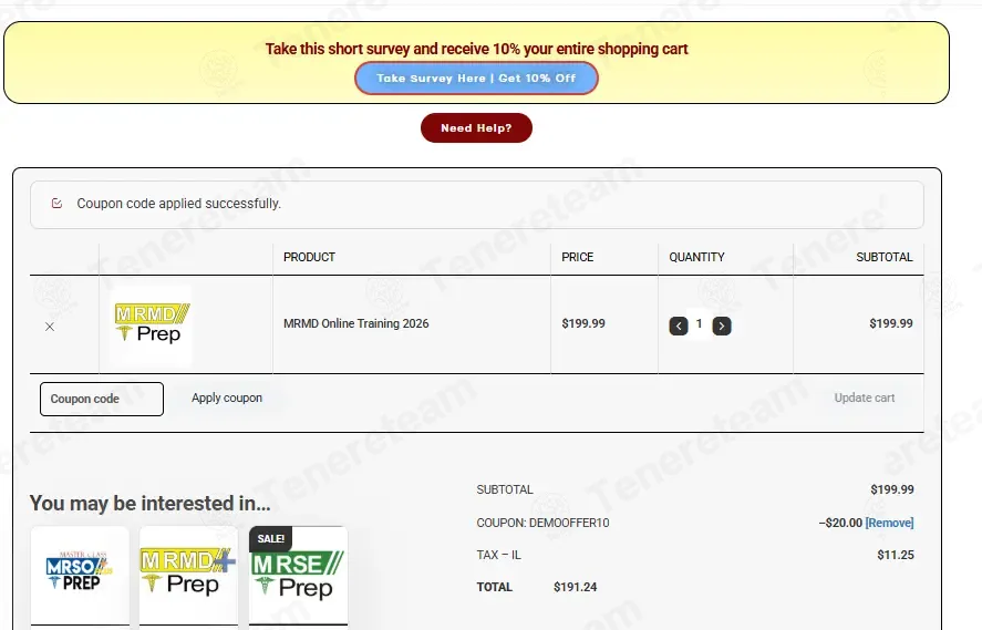 Rite Advantage coupon code: 10% off with demooffer10. Tested and valid as 1 month ago.