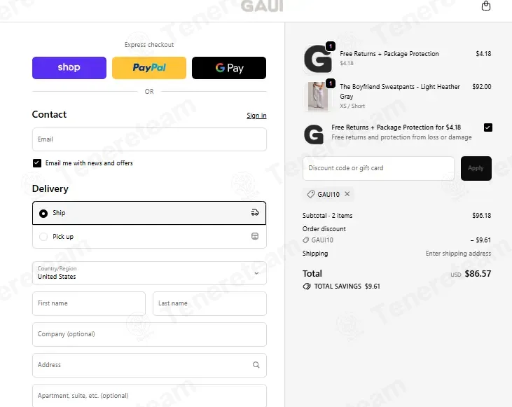 My Outfit Online coupon code: 10% off with GAUI10. Tested and valid as 3 months ago.