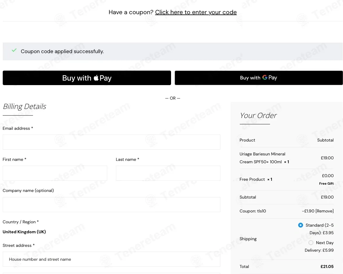 TODAYS LIFESTYLE coupon code: 10% off with TLS10. Tested and valid as 1 month ago.