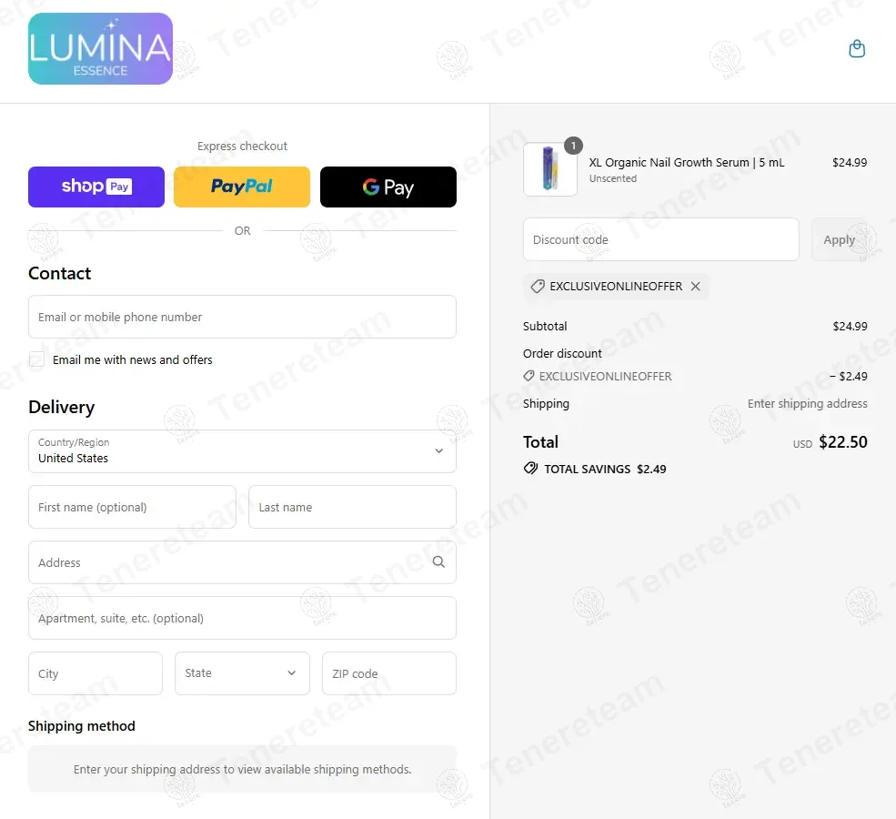 Lumina Essence USA coupon code: 10% off with ExclusiveOnlineOffer. Tested and valid as 11 months ago.