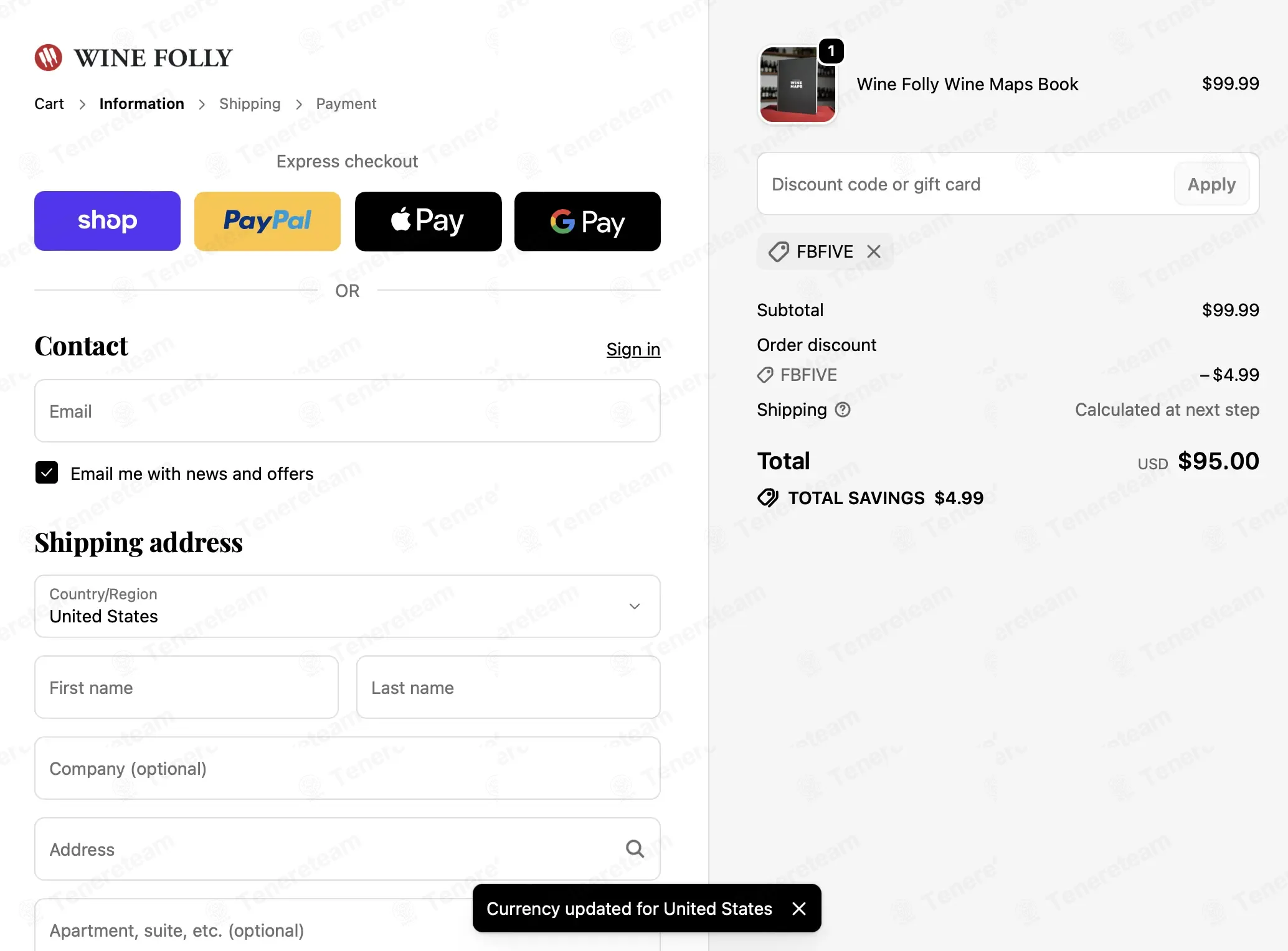 Wine Folly coupon code: 5% off with FBFIVE. Tested and valid as 1 month ago.