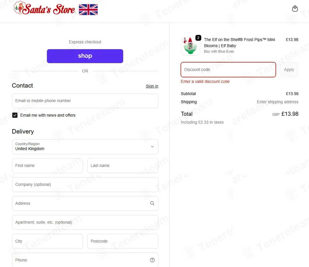 Elf On The Shelf UK coupon code: 10% off with SAVE10. Tested and valid as 3 months ago.