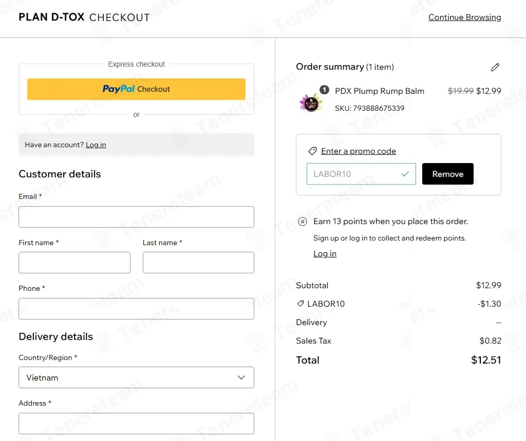 Plan D Tox coupon code: 10% off with LABOR10. Tested and valid as 1 month ago.